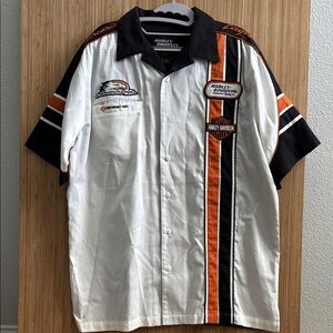 Harley-Davidson Racing Shirt - Black and White